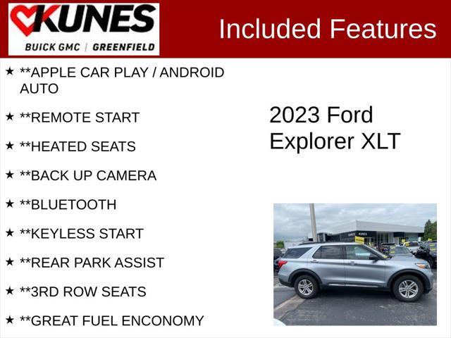 used 2023 Ford Explorer car, priced at $26,699