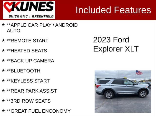 used 2023 Ford Explorer car, priced at $28,848