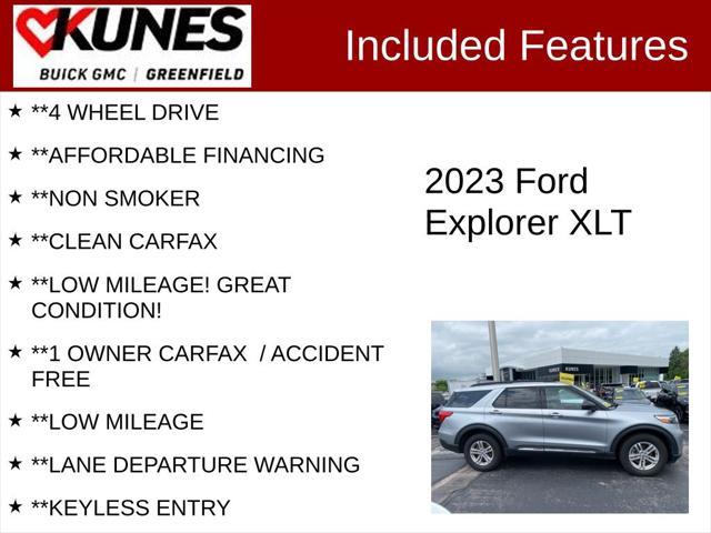 used 2023 Ford Explorer car, priced at $26,699