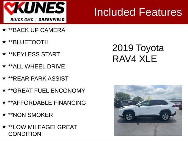 used 2019 Toyota RAV4 car, priced at $22,300