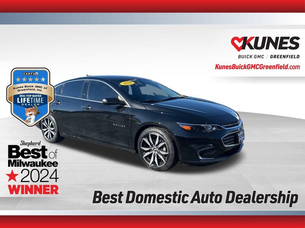 used 2018 Chevrolet Malibu car, priced at $11,599