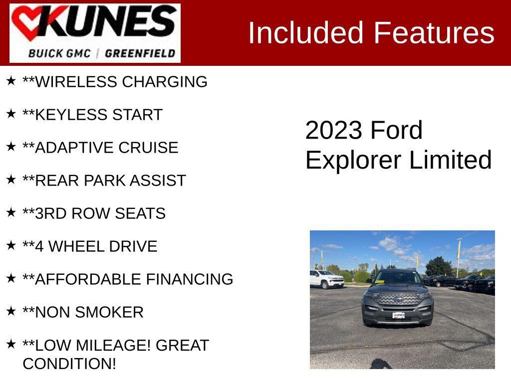 used 2023 Ford Explorer car, priced at $28,599