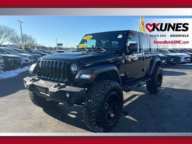 used 2020 Jeep Wrangler Unlimited car, priced at $24,399