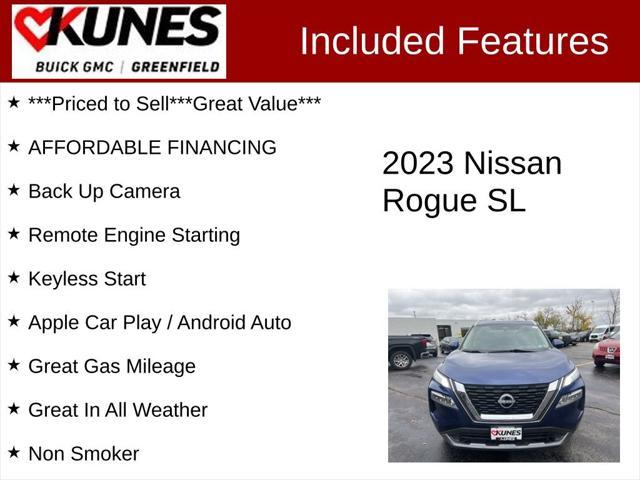 used 2023 Nissan Rogue car, priced at $24,399