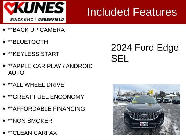 used 2024 Ford Edge car, priced at $25,599