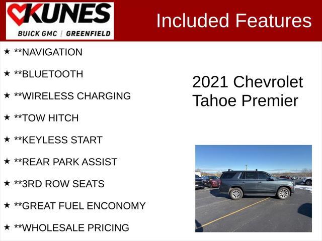 used 2021 Chevrolet Tahoe car, priced at $47,444