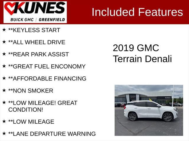 used 2019 GMC Terrain car, priced at $20,399