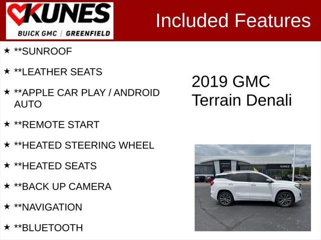 used 2019 GMC Terrain car, priced at $20,399