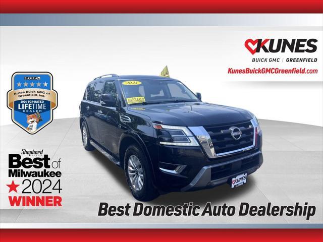 used 2021 Nissan Armada car, priced at $26,977