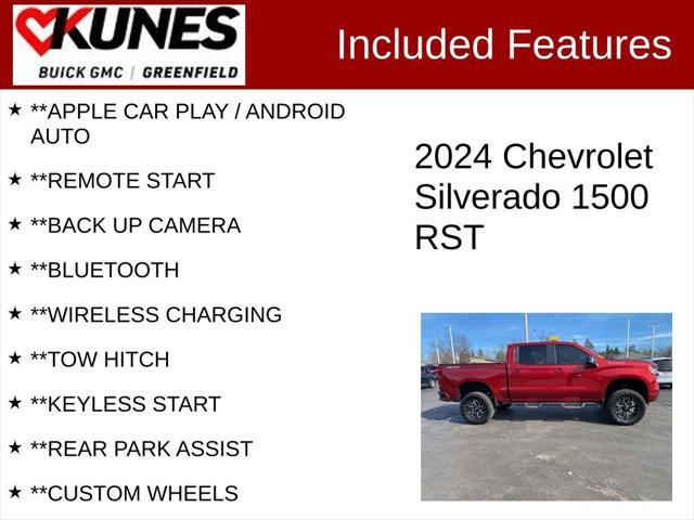 used 2024 Chevrolet Silverado 1500 car, priced at $53,995