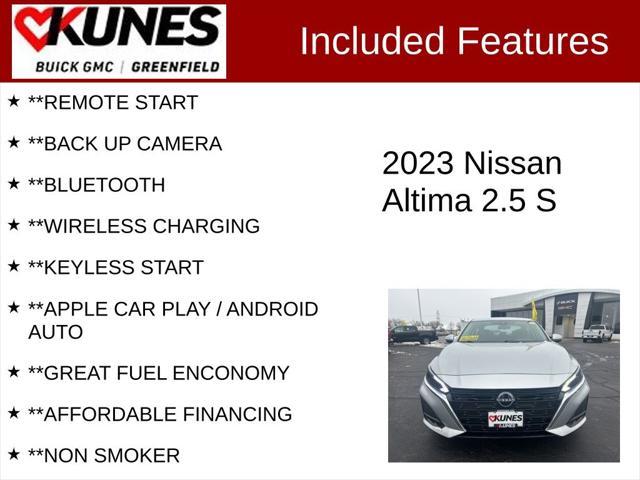 used 2023 Nissan Altima car, priced at $16,995