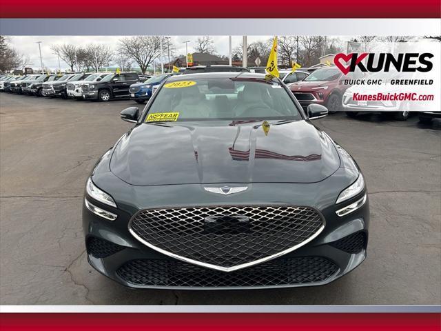 used 2023 Genesis G70 car, priced at $27,399