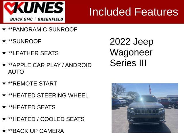 used 2022 Jeep Wagoneer car, priced at $39,846