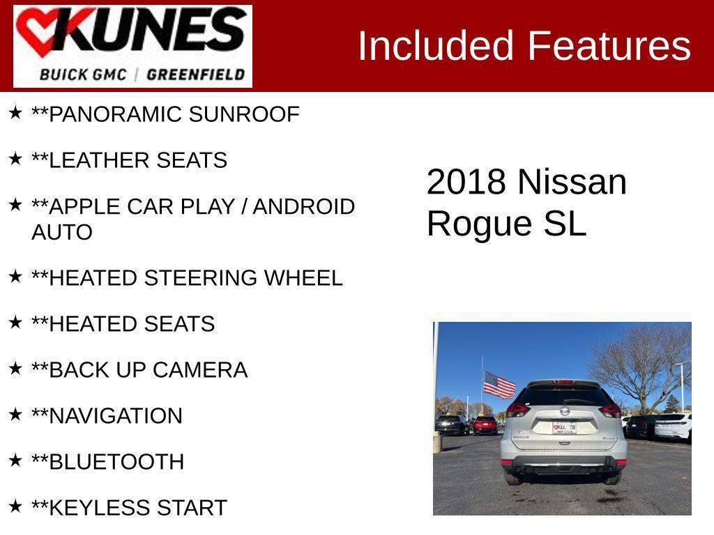 used 2018 Nissan Rogue car, priced at $11,799