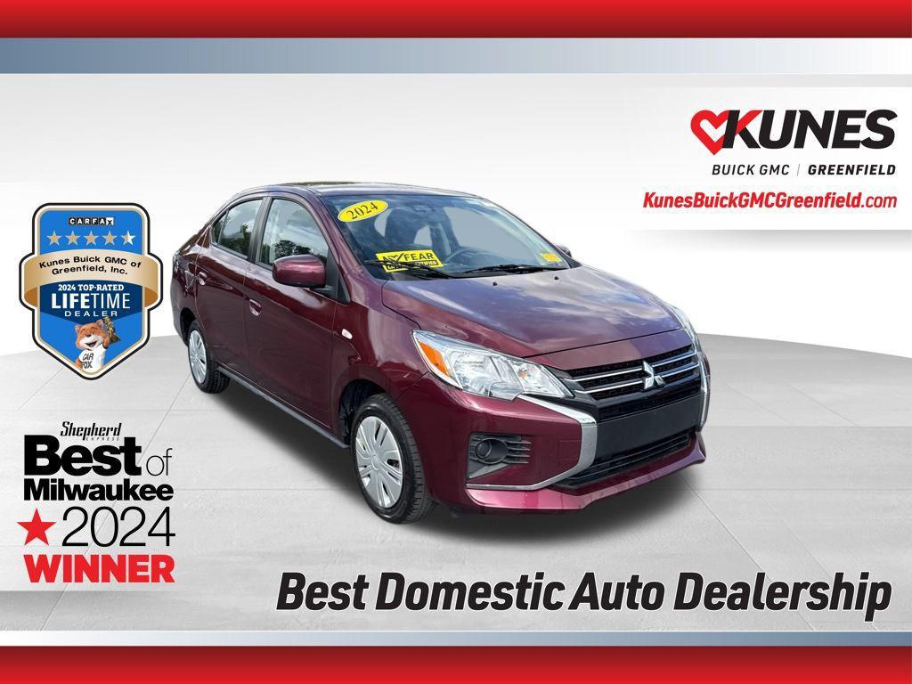 used 2024 Mitsubishi Mirage G4 car, priced at $13,995