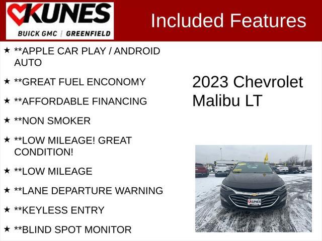 used 2023 Chevrolet Malibu car, priced at $17,799