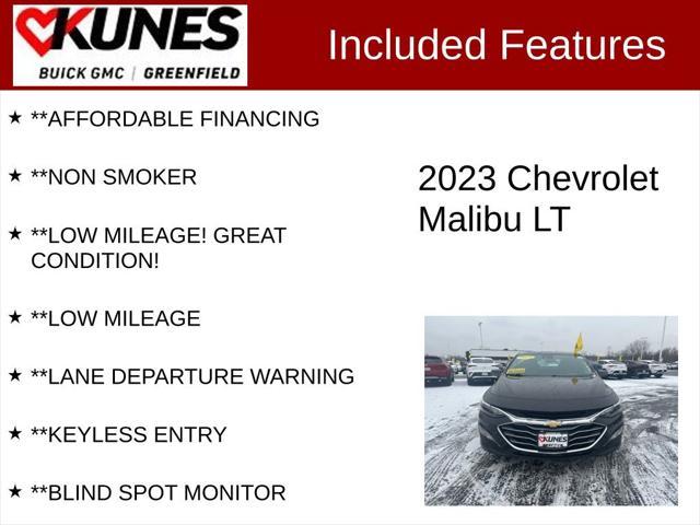 used 2023 Chevrolet Malibu car, priced at $17,999