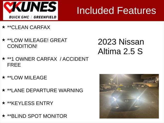 used 2023 Nissan Altima car, priced at $18,777