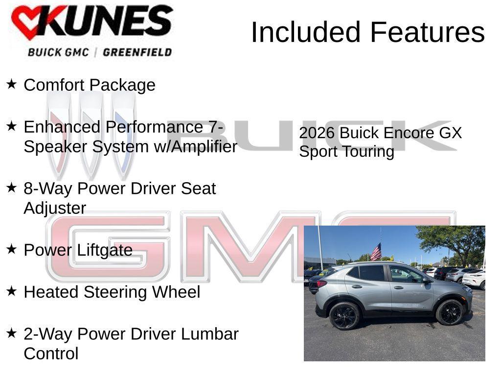 new 2026 Buick Encore GX car, priced at $27,893
