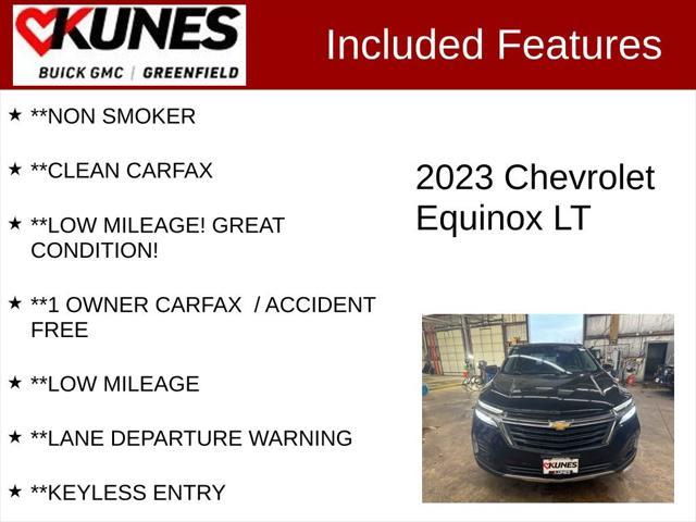 used 2023 Chevrolet Equinox car, priced at $21,399