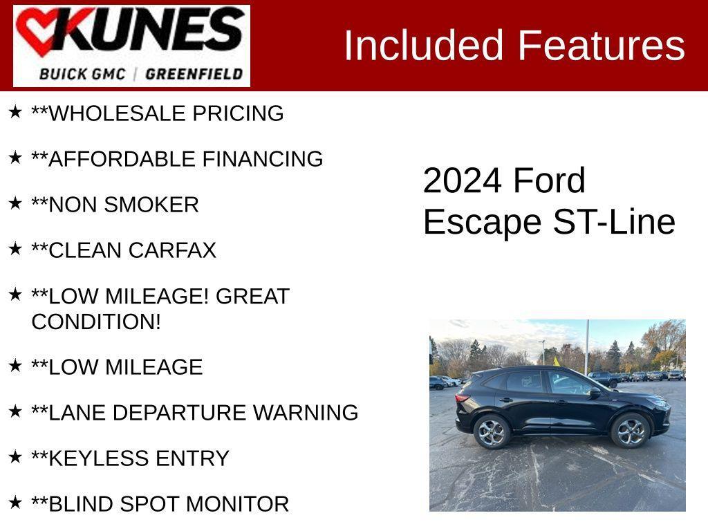 used 2024 Ford Escape car, priced at $20,799