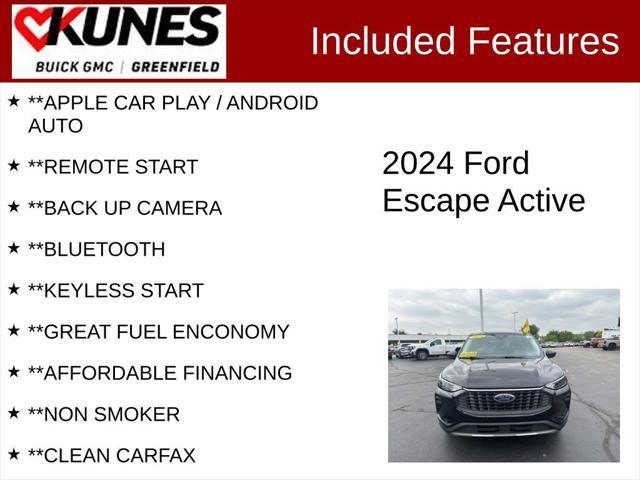 used 2024 Ford Escape car, priced at $23,599