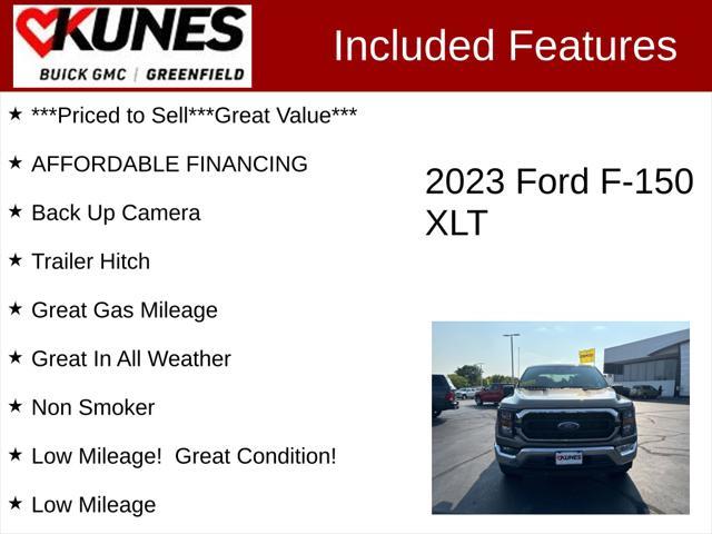 used 2023 Ford F-150 car, priced at $38,599