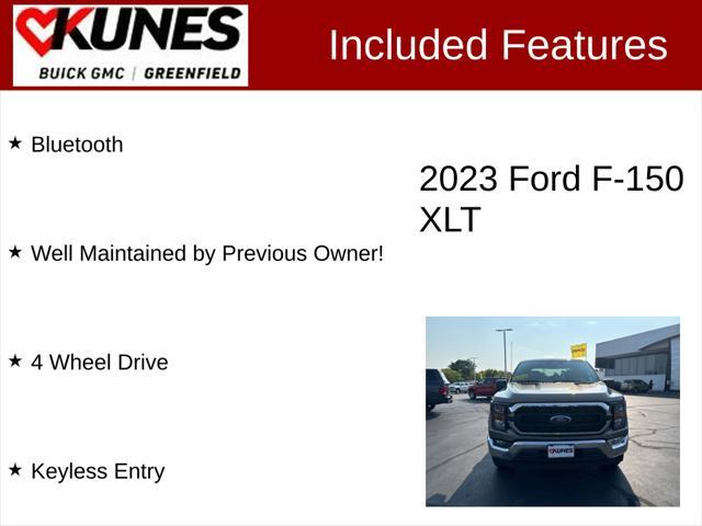 used 2023 Ford F-150 car, priced at $38,599