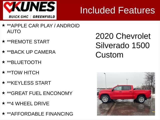 used 2020 Chevrolet Silverado 1500 car, priced at $25,399