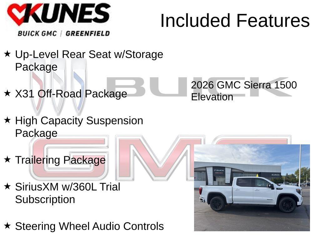 new 2026 GMC Sierra 1500 car, priced at $62,983