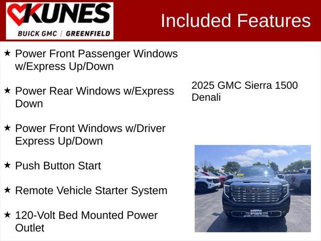 new 2025 GMC Sierra 1500 car, priced at $74,144