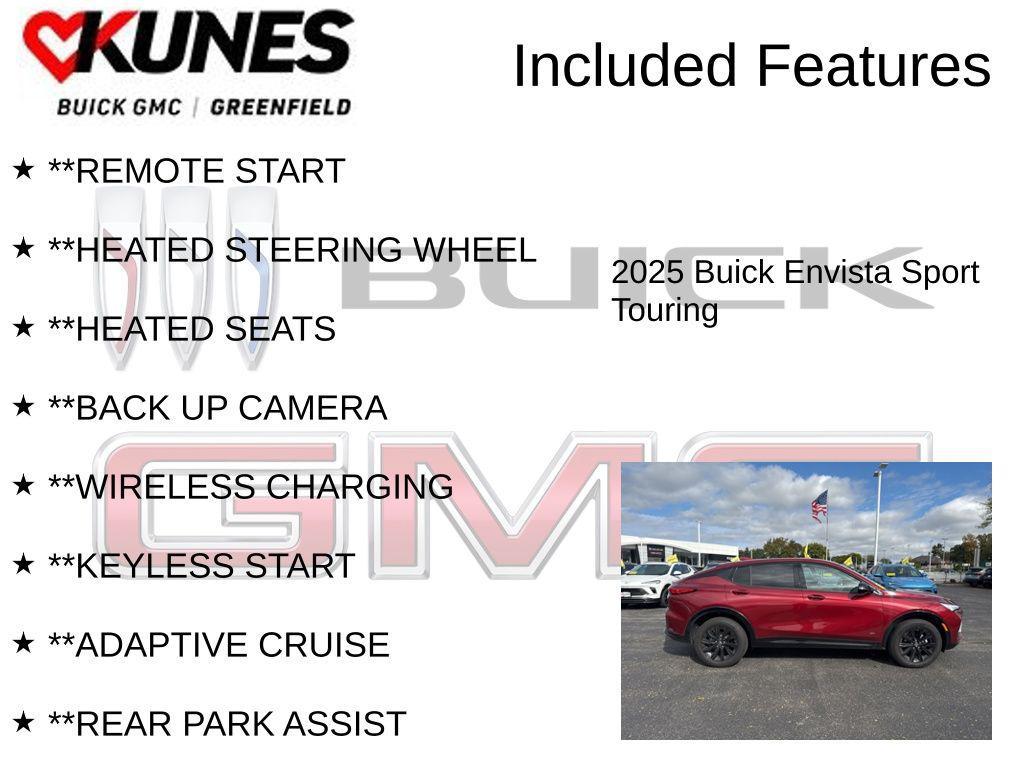 new 2025 Buick Envista car, priced at $25,987