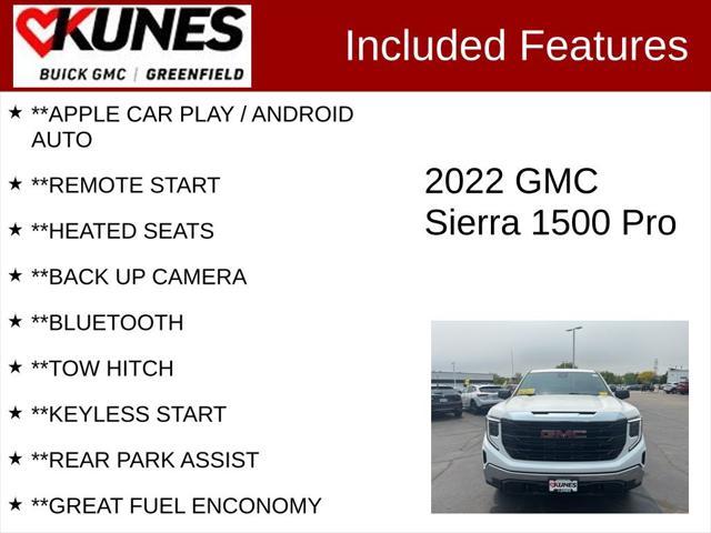 used 2022 GMC Sierra 1500 car, priced at $29,995