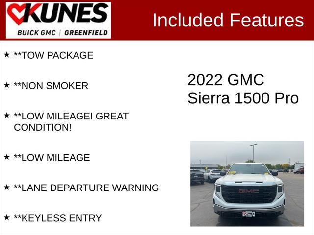 used 2022 GMC Sierra 1500 car, priced at $29,399