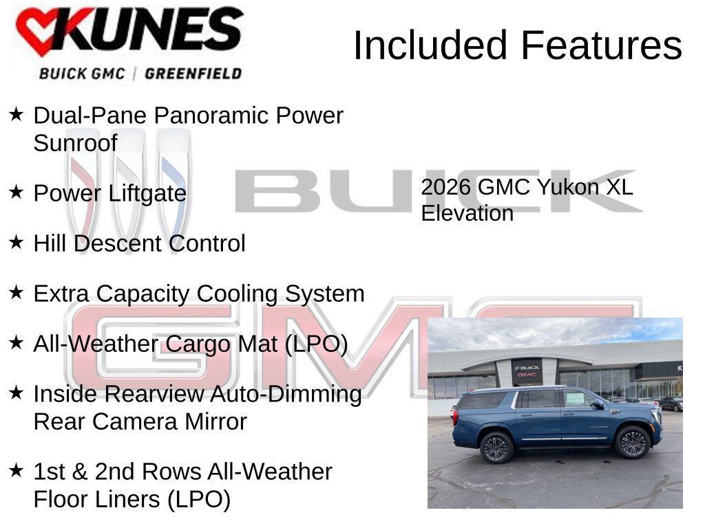 new 2026 GMC Yukon XL car, priced at $85,369
