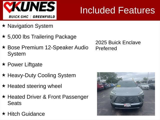 new 2025 Buick Enclave car, priced at $47,445