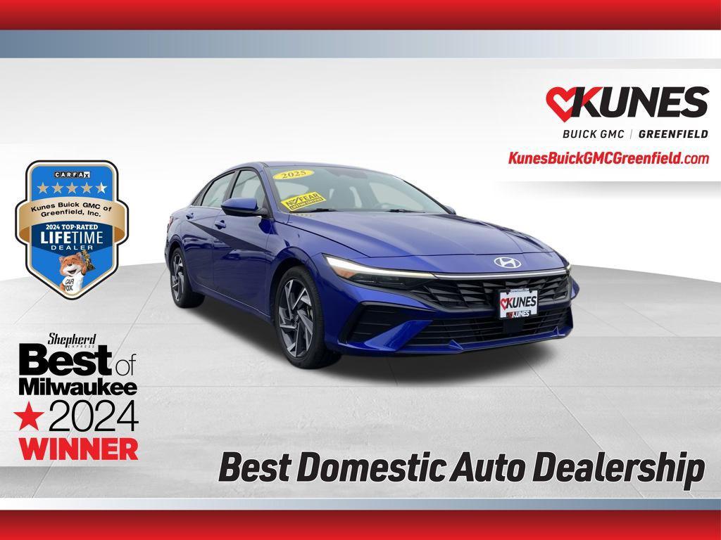 used 2025 Hyundai Elantra car, priced at $19,995
