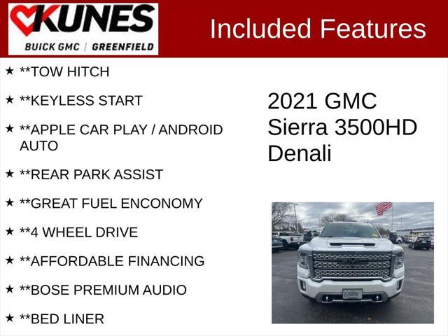 used 2021 GMC Sierra 3500 car, priced at $56,899