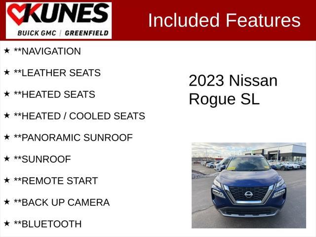 used 2023 Nissan Rogue car, priced at $23,499