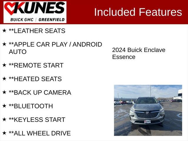 new 2024 Buick Enclave car, priced at $44,499