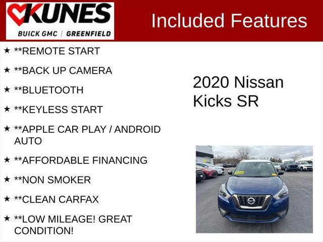 used 2020 Nissan Kicks car, priced at $16,995