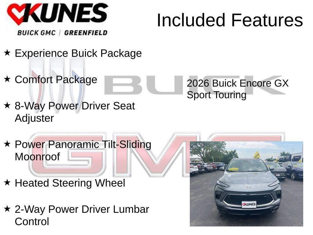 new 2026 Buick Encore GX car, priced at $28,867