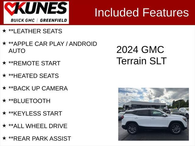 used 2024 GMC Terrain car, priced at $26,995