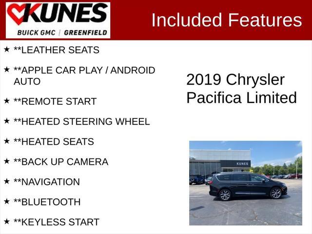 used 2019 Chrysler Pacifica car, priced at $19,599