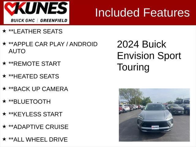 used 2024 Buick Envision car, priced at $32,995