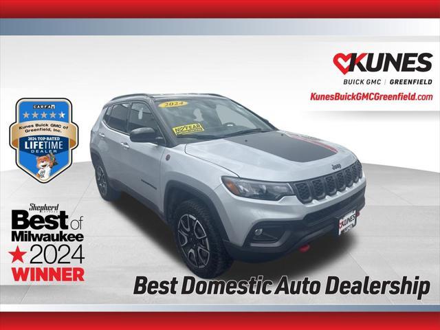 used 2024 Jeep Compass car, priced at $26,995