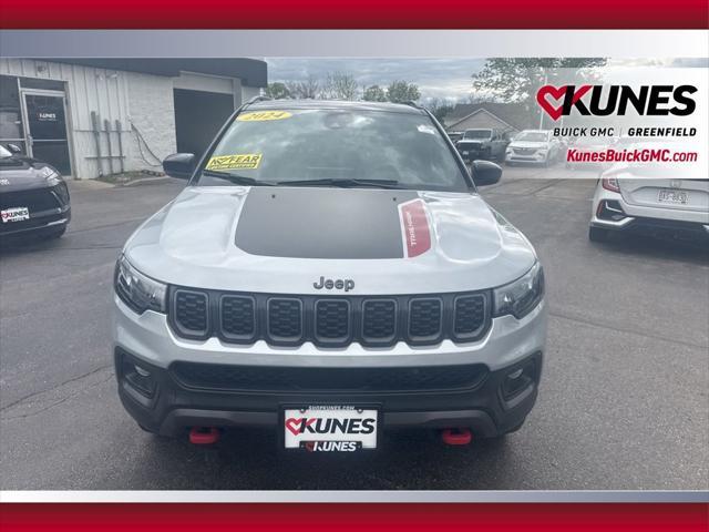 used 2024 Jeep Compass car, priced at $26,995