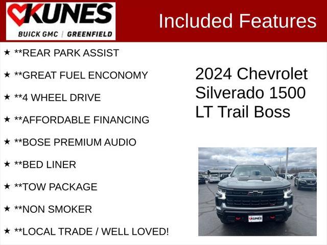used 2024 Chevrolet Silverado 1500 car, priced at $53,399