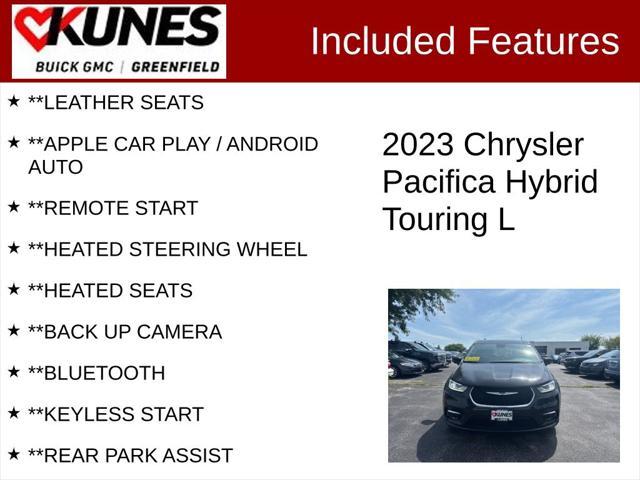 used 2023 Chrysler Pacifica Hybrid car, priced at $26,995