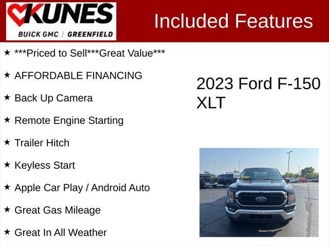 used 2023 Ford F-150 car, priced at $38,777